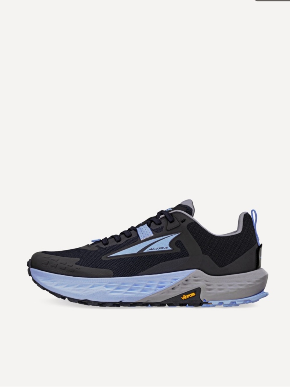 Altra Black and Light Blue Road/Trail Running Shoe WOMEN'S TIMP 5